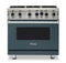 Viking VGIC53626BSQLP Freestanding Ranges Squall Front View