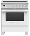 Fisher & Paykel OR30SCI6W1 Freestanding Ranges White Front View