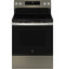 GE Appliances GRF600AVES Freestanding Ranges Fingerprint Resistant Slate Front View