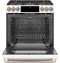 CAFE CGS700P4MW2 Slide-In Ranges Matte White – Catalog Photo