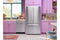 LG SRFB27S3 French Door Refrigerators Print Proof Stainless Steel – Lifestyle Photo