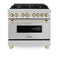ZLINE RAZ36G Professional Ranges Gold – Appliance Image
