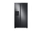 Samsung RS27T5200SG Side By Side Refrigerators Fingerprint Resistant Black Stainless Steel Front View