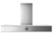 Superiore HN481AWS Professional Hoods White Glass, Stainless Steel Front View