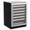 Marvel MLWC124SG01A Wine Fridges Stainless Steel Frame Glass Front View