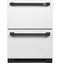 Café™ CDE06RP4NW2  5.7 Cu. Ft. Built-In Dual-Drawer Refrigerator