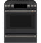 CAFE CXFCEHKPMBT Electric Range Accessories Brushed Black – Catalog Photo