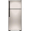 GE Appliances GIE18GCNRSA Top Freezer Refrigerators Silver Front View