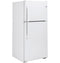 GE Appliances GTS22KGNRWW Top Freezer Refrigerators White – Official Product Photo