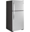 GE Appliances GTS19KYNRFS Top Freezer Refrigerators Fingerprint Resistant Stainless – Appliance Image