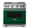 Viking VGR5364GIVLP Freestanding Ranges Ivy Front View
