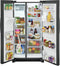 Frigidaire FRSS2623AD Side By Side Refrigerators Black Stainless Steel – Official Product Photo