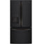 GE Appliances GFE26JEMDS French Door Refrigerators Fingerprint Resistant Black Slate Front View