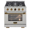 KUCHT KXP30LPGL Freestanding Ranges 0 Front View