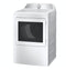 GE Appliances PTD60EBSRWS Top Load Dryers White On White With Silver Backsplash – Catalog Photo