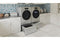LG WD405CS Laundry Pedestals Brushed Platinum Steel – Interior Drum