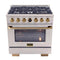 KUCHT KXP36GL Freestanding Ranges 0 Front View