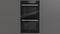 FULGOR MILANO F7DP30B1 Double Wall Ovens Black Glass – Catalog Photo