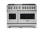 Viking VGR74826GSSLP Professional Ranges Stainless Steel Front View