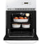 GE Appliances JRP20WJWW Single Wall Ovens White On White – Official Product Photo