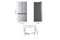 LG LRFLC2716S French Door Refrigerators Stainless Steel – Official Product Photo