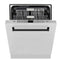 ZLINE DWMTZ30424MB Built-In Dishwashers Matte Black – Lifestyle Photo