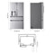LG LF25G8330S French Door Refrigerators 0 – Official Product Photo