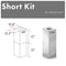 ZLINE SKGL5I Range Hood Accessories 0 Front View