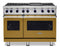 Viking VGR74826GGH Freestanding Ranges Golden Hour Front View