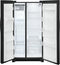 Frigidaire FRSS2623AB Side By Side Refrigerators Black – Angle View