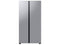 Samsung RS23CB7600QL Side By Side Refrigerators Stainless Steel Front View