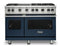 Viking VGR5486GSB Professional Ranges Slate Blue Front View