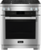 MIELE HR19243GDF Professional Ranges Clean Touch Steel Front View