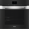 Miele H7660BPCTS Single Wall Ovens Clean Touch Steel Front View