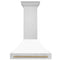 ZLINE 8654STZWM36CB Ducted Mount Hoods Champagne Bronze – Studio Shot