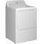 GE Appliances GTD38EASWWS Front Load Dryers White With Silver Matte Backsplash – Official Product Photo