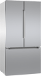 Bosch B36CT81ENS French Door Refrigerators Stainless Steel Front View