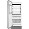 Smeg FZU36LX Upright Freezers Stainless Steel Front View
