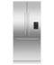 Fisher & Paykel RS36A80U1N French Door Refrigerators Stainless Steel Front View