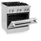 ZLINE RA30 Freestanding Ranges Stainless Steel – Detail Close-up