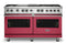 Viking VDR5606GQVALP Freestanding Ranges Valentine Front View