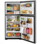 GE Appliances GTE19JSNRSS Top Freezer Refrigerators Stainless Steel – Catalog Photo