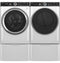 GE Appliances PFW870SSVWW Front Load Washers White – Detail Close-up