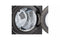 LG DLGX6501B Front Load Dryers Black Steel – Appliance Image