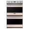 Viking RVDOE330BH Double Wall Ovens Blush Front View