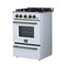 Forno FFSGS627224WHT Freestanding Ranges 0 – Side Profile