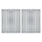Zephyr Z0FB001 Range Hood Accessories Stainless Steel Front View