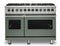 Viking VDR5488BEULP Freestanding Ranges Eucalyptus Front View
