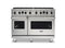 Viking VGIC54828BSS Freestanding Ranges Stainless Steel – Catalog Photo