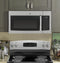 GE Appliances JVM3160RFSS Over The Range Microwaves Stainless Steel – Lifestyle Photo